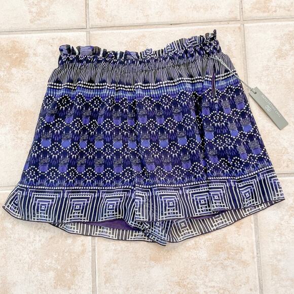 NEW Tart NWT Imogen Tie Dye Ikat Pull On Shorts, NWT, Size XS, MSRP $118 - Picture 8 of 11